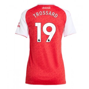 Arsenal Leandro Trossard #19 Jalkapallovaatteet Naisten Kotipaita 2025-26 Lyhythihainen